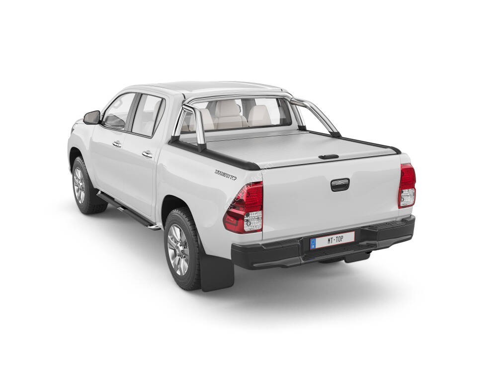 Rollbar Toyota Hilux (2018-) avec barre de protection et plaque avec inscription TOYOTA -