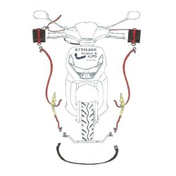  ANTIVOL DE REMORQUE POUR LE REMORQUE STATIONNÉE