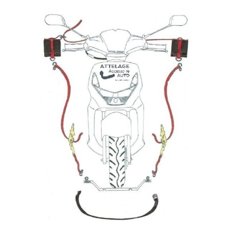  ANTIVOL DE REMORQUE POUR LE REMORQUE STATIONNÉE