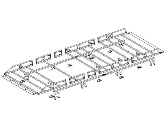 Galerie Epoxy - CITROËN Berlingo II [L1H1] avec Portes Battantes