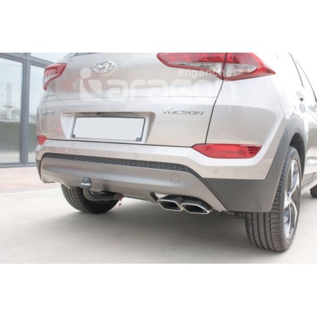 Attelage Hyundai TUCSON à partir de 2015 [Rotule sans outils]