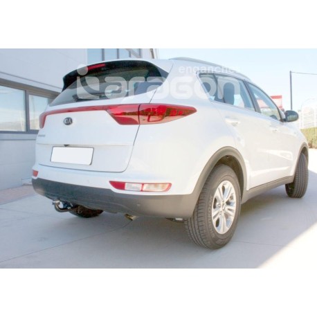 Attelage Kia Sportage IV à partir de 2016 [Rotule avec outils]