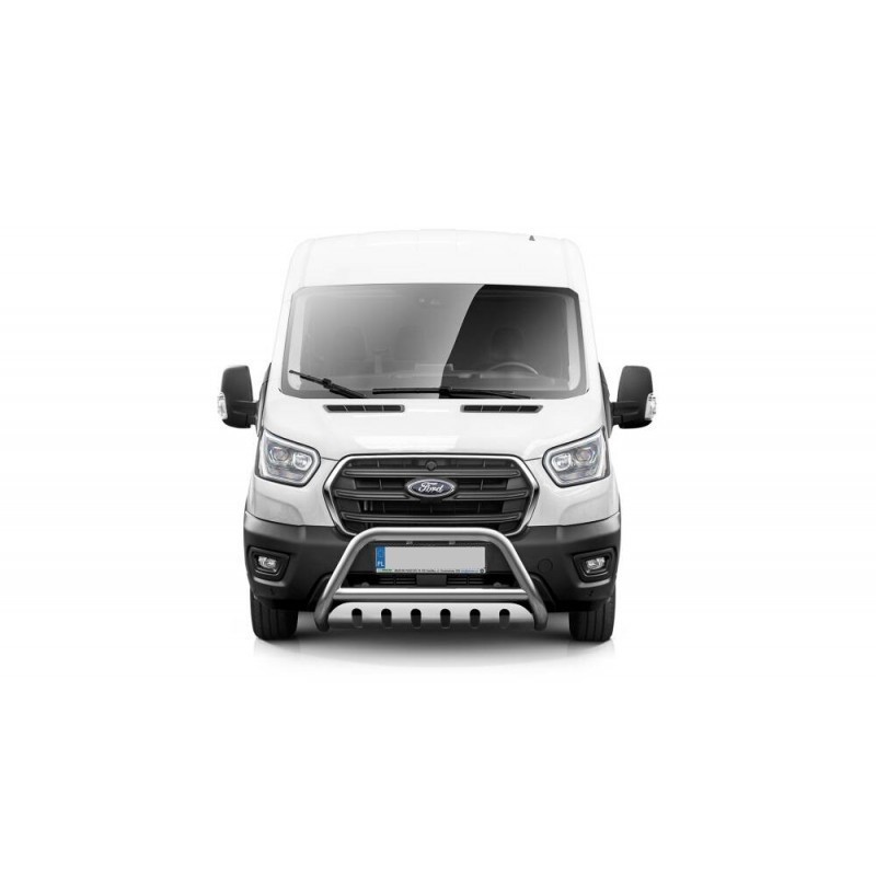 Pare-buffle avec plaque de protection Ford Transit (2006-2012)