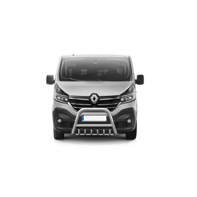 Pare-buffle avec plaque de protection Renault Trafic 2 (2001-2014)