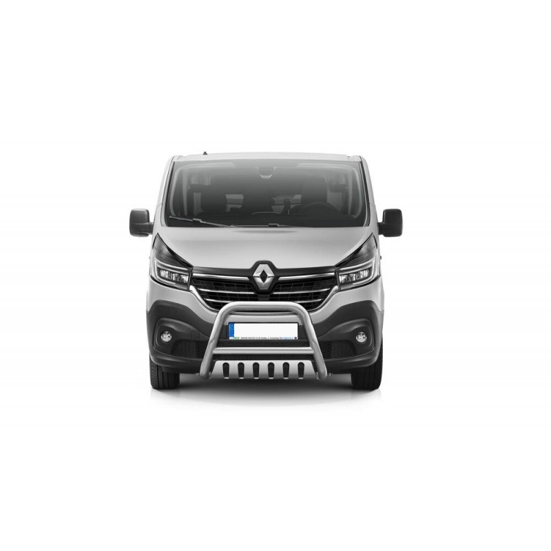 Pare-buffle avant avec plaque de protection pour Renault Traffic (2014-)