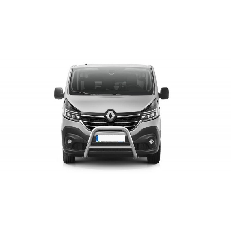 Pare-buffle avec plaque de protection Renault Trafic 2 (2001-2014)