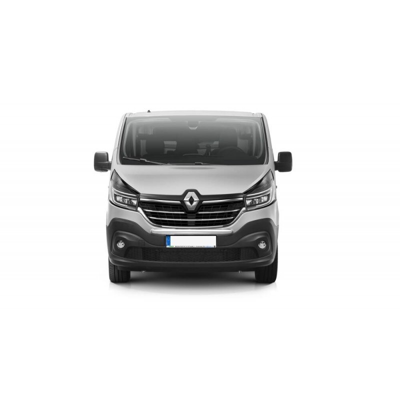 Pare-buffle avec plaque de protection Renault Trafic 2 (2001-2014)