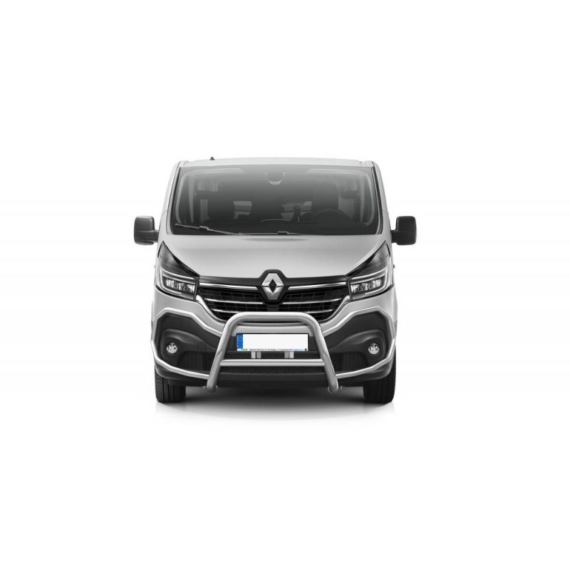Pare-buffle avec plaque de protection Renault Trafic 2 (2001-2014)