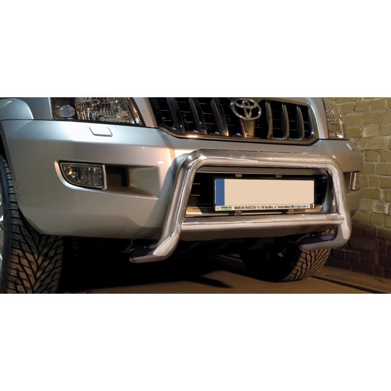 Pare-buffle avec barre transversale Toyota Land Cruiser 120 (2002-2009)