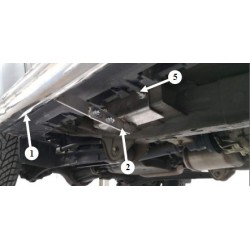 Marchepieds Suzuki Jimny (2018 -) - Plat Avec Plaque Anti Dérapante -