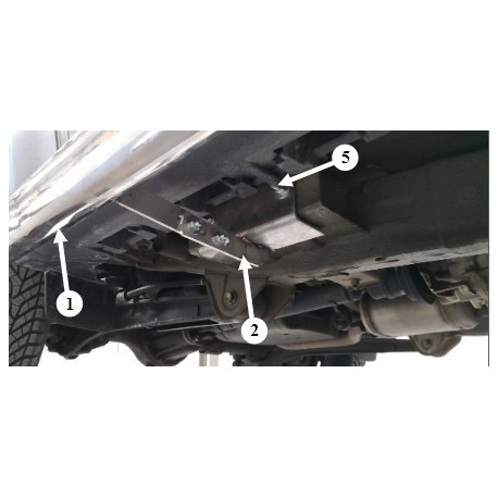 Marchepieds Suzuki Jimny (2018 -) - Plat Avec Plaque Anti Dérapante -