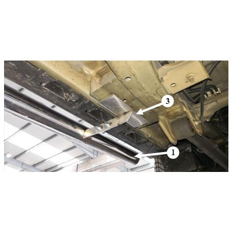 Marchepieds Suzuki Jimny (2018 -) - Plat Avec Plaque Anti Dérapante -