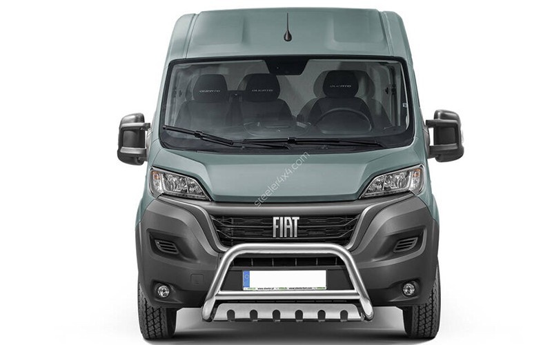 Pare-buffle avec plaque de protection Fiat Ducato (2014-2016)