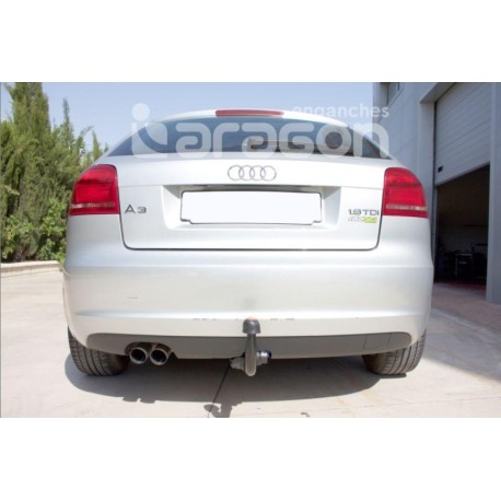  Attelage AUDI A3 (3p) Hayon  du 5/2003 au 7/2012 [Rotule automatique] 