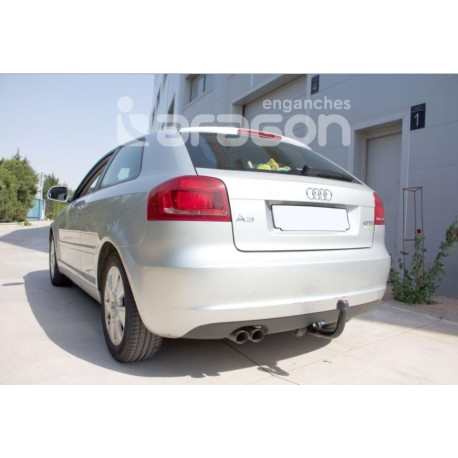  Attelage AUDI A3 (3p) Hayon  du 5/2003 au 7/2012 [Rotule automatique] 