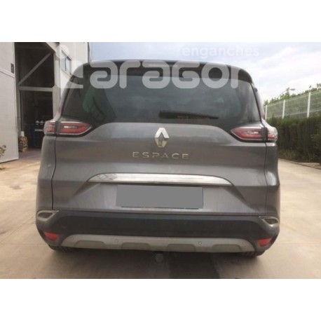 Attelage Renault Espace V à partir du 2/2015 [Rotule rétractable]