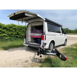 Porte Vélos Pivotant & Pliable Van Star E-Cross Spécial VW Transporter T5 & T6 à Partir de 2003