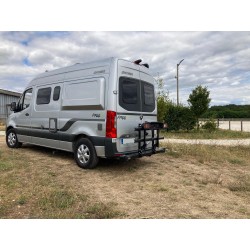 Porte Vélos Pivotant & Pliable Van Star E-Cross Spécial Mercedes Sprinter / VW Crafter / MAN TGE à Partir de 1996