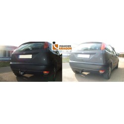 Attelage FORD FOCUS 1 Hayon de 1998 à 2005 + Faisceau standard [Rotule sur platine] 