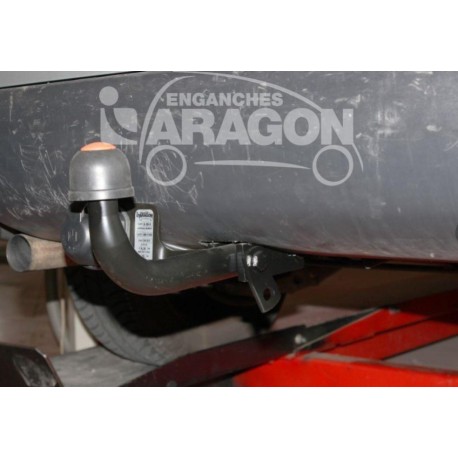 Attelage Aragon pour OPEL COMBO (C) Fourgon (12/2001-12/2012) [Col de Cygne]
