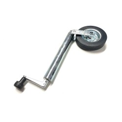 ROUE JOCKEY - TUBE DIAMÈTRE 48 MM - JANTE MÉTAL