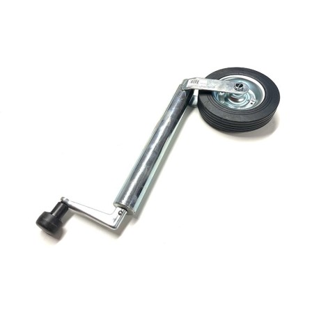 ROUE JOCKEY - TUBE DIAMÈTRE 48 MM - JANTE MÉTAL