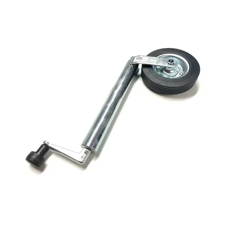 ROUE JOCKEY - TUBE DIAMÈTRE 48 MM - JANTE MÉTAL