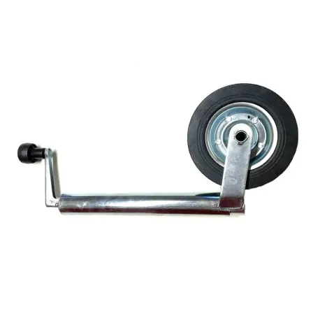 ROUE JOCKEY - TUBE DIAMÈTRE 48 MM - JANTE MÉTAL