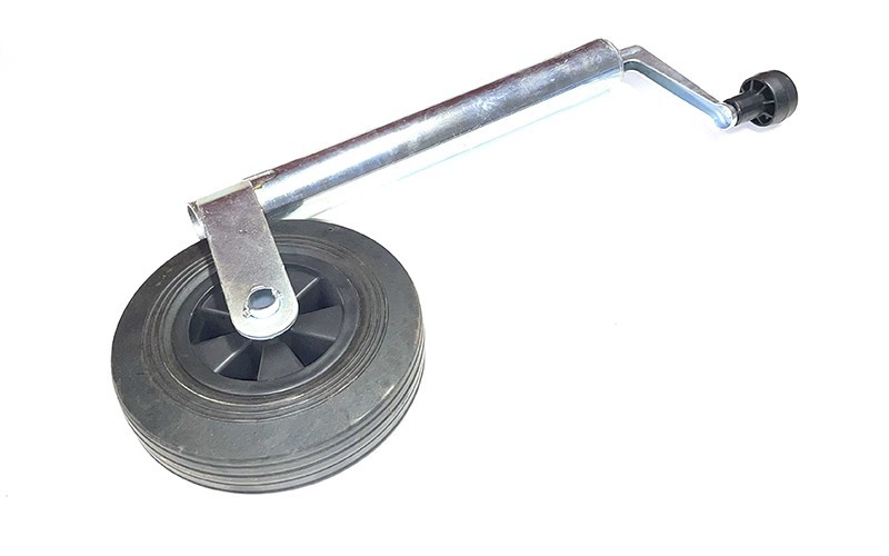 ROUE JOCKEY - TUBE DIAMÈTRE 48 MM - JANTE MÉTAL