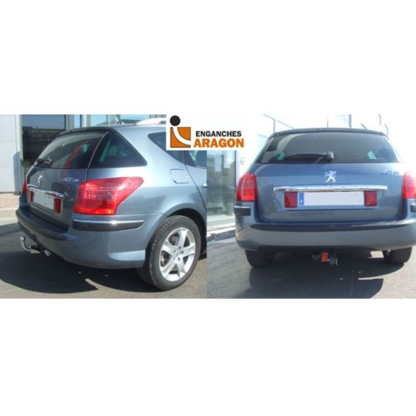 Attelage PEUGEOT 407 Berline de 2004 au 6/2008 [Col de cygne]