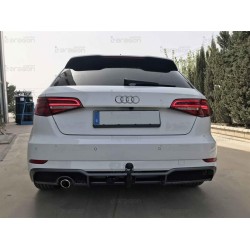 Attelage Audi A3 Sportback (2013-) + Faisceau spécifique [Rotule automatique] 