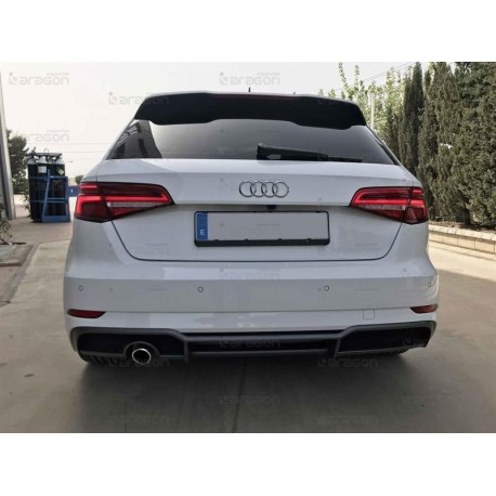 Attelage Audi A3 Sportback (2013-) + Faisceau spécifique [Rotule automatique] 