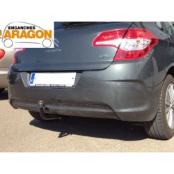 Attelage Citroen C4 II Hayon à partir du 11/2010 [Rotule automatique]