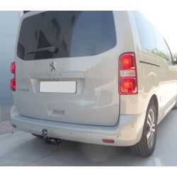 Attelage Peugeot Expert fourgonnette et Traveller à partir du 4/2016 [Rotule sans outils]