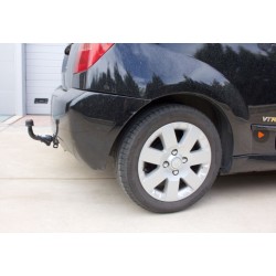 Attelage Citroën C2 (2003-) + faisceau standard [Rotule sur platine]
