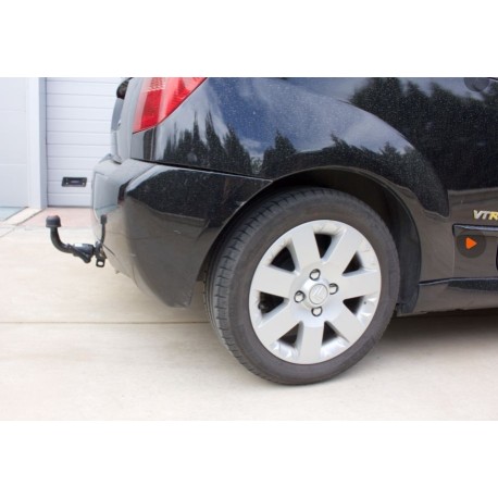 Attelage Citroën C2 (2003-) + faisceau standard [Rotule sur platine]