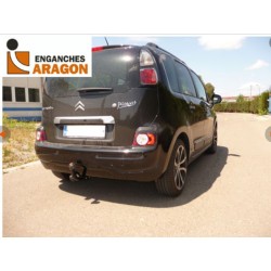  ATTELAGE CITROEN C3 PICASSO À PARTIR DE 12/2008 [PLATINE]