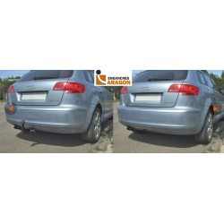  Attelage AUDI A3 Sportback de 2004 au 12/2012 [Col de cygne] 
