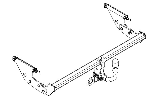 Attelage Renault Scénic 4 [Rotule avec outils]