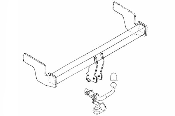 Attelage Steinhof Pour Hyundai Getz de 2002 au 10/2005 [Col de Cygne]