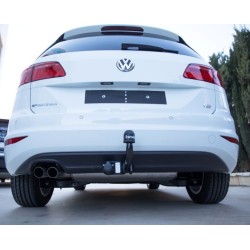 Attelage Volkswagen GOLF SPORTSVAN à partir de 2014 [Col de cygne] 