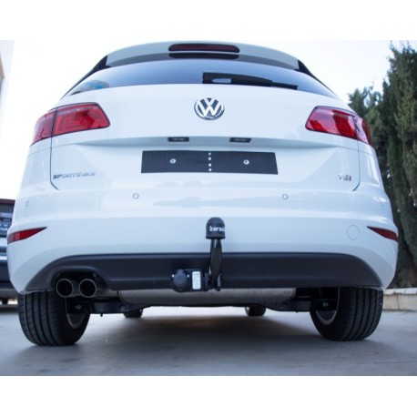 Attelage Volkswagen GOLF SPORTSVAN à partir de 2014 [Col de cygne] 
