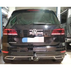  Attelage Volkswagen GOLF SPORTSVAN à partir de 2014 [Rotule automatique] 