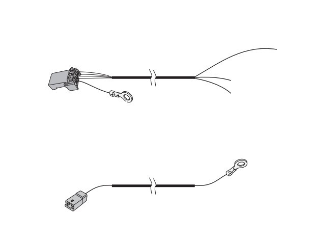 KIT SUPPLÉMENTAIRE FAISCEAU POUR FORD TRANSIT (VÉHICULE NON PRÉS CÂBLÉ)