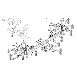 Attelage ISUZU D-Max - Denver - Rodeo année 2003-2012 + Choix du faisceau 