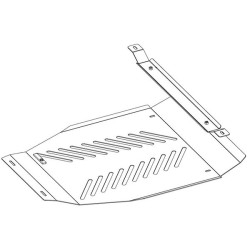 Plaque de protection moteur et boite de vitesses Ford Transit (FWD) (2006-2012)