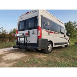 Porte Vélos Pivotant & Pliable Van Star Adventure Fourgons Aménagés L4 (6,40Mètres) à Partir de 2006
