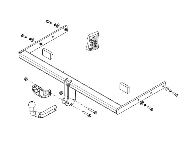  ATTELAGE SKODA SUPERB BERLINE ET BREAK À PARTIR DE 10/2008