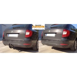  ATTELAGE SKODA SUPERB (B6) BERLINE ET BREAK À PARTIR DE 2009 [ROTULE AUTOMATIQUE]