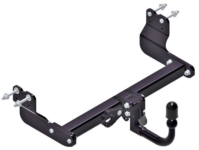 Attelage FORD TRANSIT Custom (sans préparation attelage) à partir du 6/2016 [Rotule automatique]